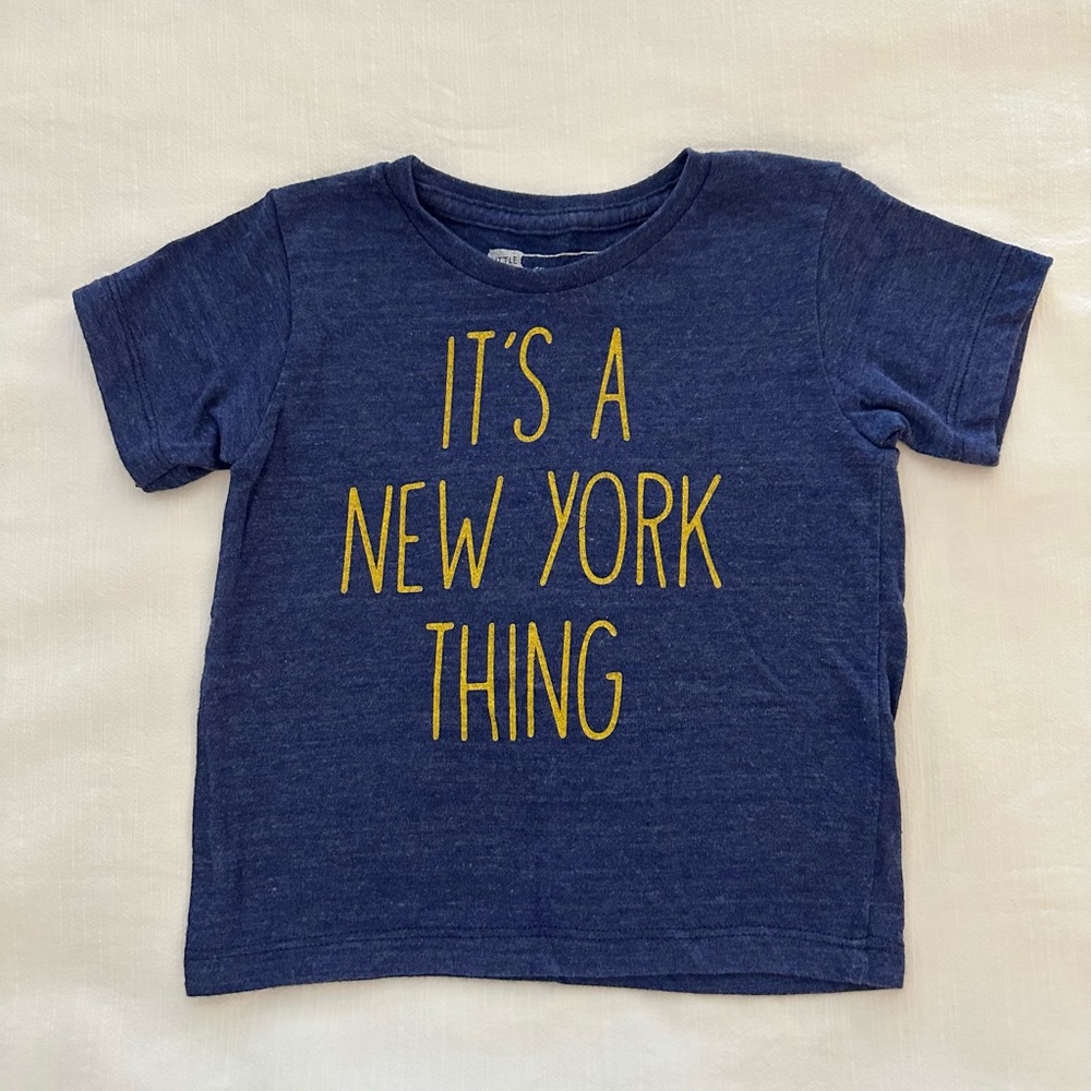 Kids Blue Graphic T-Shirt